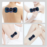 Mini Massageador Portátil Recarregável Dor Pescoço Coluna Pernas alívio da dor ferramenta ombro perna massagem corporal relaxar